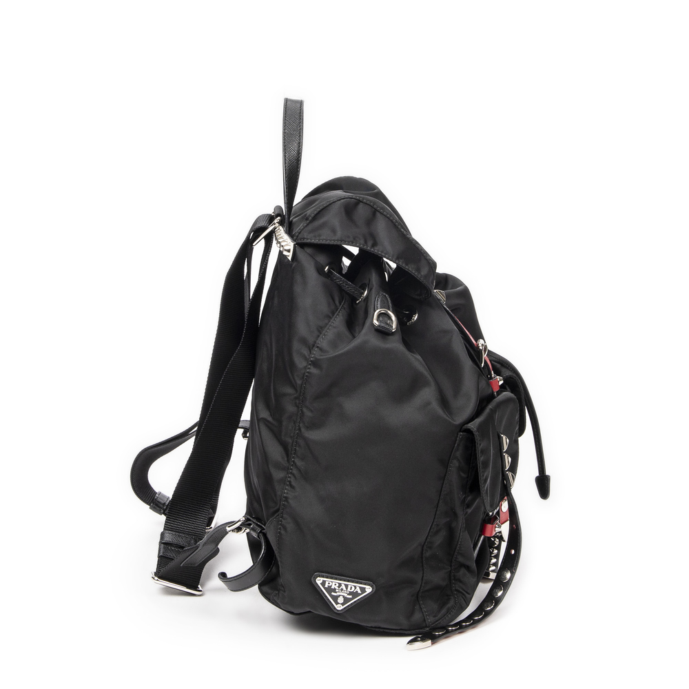 Prada Studded Drawstring Backpack - Picture 4 of 8